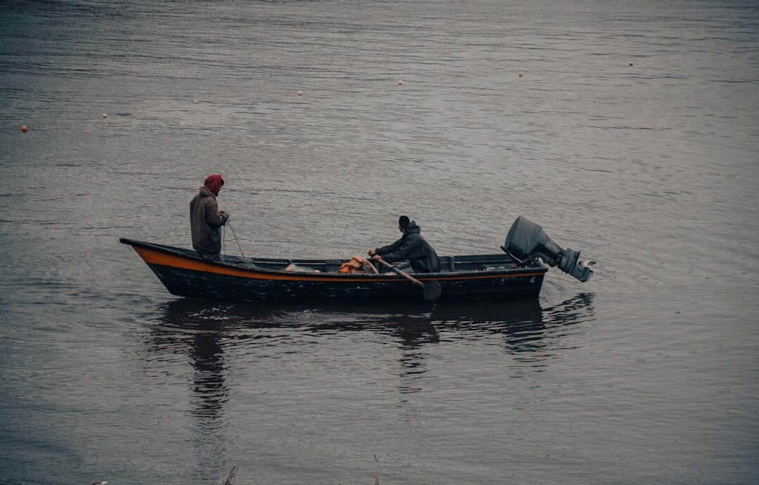 fisherman on boat
