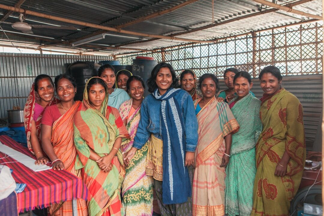 group of locals