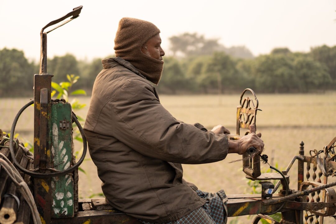 farmer portrait countryside